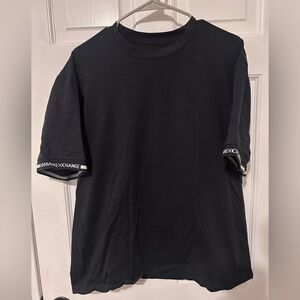 Armani Exchange Black Short Sleeve Tee